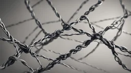 Hyper Realistic Barbed Wires