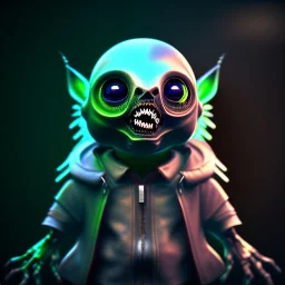 Concept art of Little zombie, highly detailed, digital painting, art stations, concept art, smooth, unreal engine 5, god rays, ray tracing, RTX, nanite polygons, lumen lighting, ultra detail, volumetric lighting, 3d, detailed anime, finely drawn, high definition, high resolution, cartoon [ animation, cartoon, drawing, painting, low res, cropped, watermark, jpeg artifacts, low quality, normal quality, bad anatomy, text error, worst quality, blurry thousa