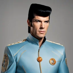 Spock as Elvis: I see no logic trying to imitate the Elvis Presley