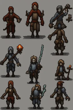 pixel undead soul sprite for pixel game in the medieval style side idle animation. hyper-detailed. --ar 9:16