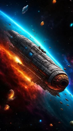 critical point abstract in the galaxy a hogs cigar spaceship