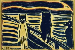 Katze Edvard Munch Der Schrei