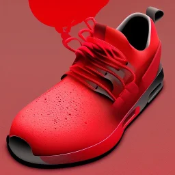 Design your dream pair of sneakers using our custom tool, red skin