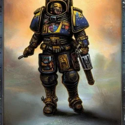 Rembrandt space marine