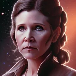 old carrie fisher embracing harrison ford in star wars, waist up portrait, photorealistic faces, intricate, masterpiece, expert, insanely detailed, 4k resolution, cinematic smooth, intricate detail , soft smooth lighting, soft pastel colors,