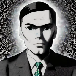 Alan Turing, Sacred Geometry, Rainbow pallette