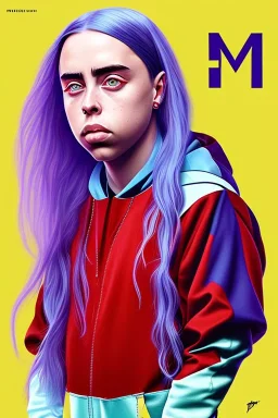 Billie Eilish, legs, photorealistic illustration, 4k