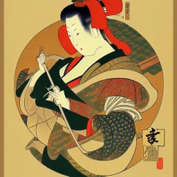 Ukiyo-e, japanese logo