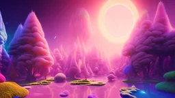 crystal cosmic and galactic ambiance hill sky sea ocean space galaxy rocks sunny trees pools surreal, full of details, smooth, bright sunshine，soft light atmosphere, light effect，vaporwave colorful, concept art, smooth, extremely sharp detail, finely tuned detail, ultra high definition, 8 k, unreal engine 5, ultra sharp focus