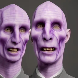 voldemort with purple pizza