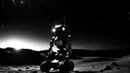Robots gazed at the stars, searching for their own humanity
