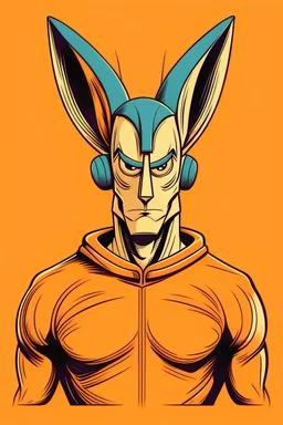 human superhero with big ears