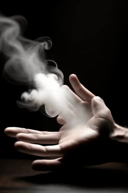 an hand goes to be steam