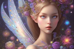 Today's Challenge: Fairies. I used Stablecog. Prompt: masterpiece, best quality, sharp focus, 8k, intricately detailed environment, anime, colorful, bright colors, whimsical, glowing lights, fantasia landscape, fairy lights, beautiful black girl in flowing dress, perfect face, golden ratio, sparkling eyes, watercolor, flowers, plants