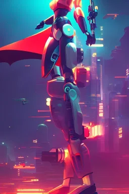 robot writing on a computer, in the Style of Artgerm and Charlie Bowater and Atey Ghailan and Mike Mignola, vibrant colors and hard shadows and strong rim light, Comic Cover Art, epic scene, plain background, trending on artstation