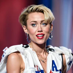 Miley Cyrus running for a seat in Congress