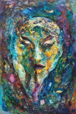 a world within, in the style of Eileen Agar