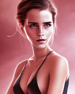 full body, emma watson identify face, latex bodysuit , big busty , face, pintura, ,details,texture,8k quality, florest, Minimalism, Romanticism, Expressionism, Impressionism