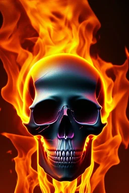 portrait of skull set in fire, cinematic lighting, photorealistic, ornate, intricate, realistic, detailed, volumetric light and shadow, hyper HD, octane render, unreal engine insanely detailed and intricate, hypermaximalist, elegant, ornate, hyper-realistic, super detailed --v 4