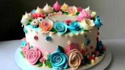 Beautiful birthday cake