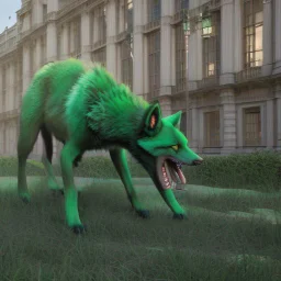 Des loups verts attaquent en meute l hémicycle du Parlement européen et en chassent les politiciens