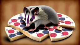 opossum lives in dominos