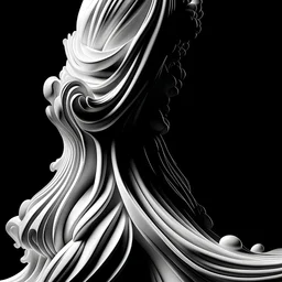 Dress gown fashion White mould dream exagerate fluid silouettes couture sculpted engineered forms defy anatomical structure wave