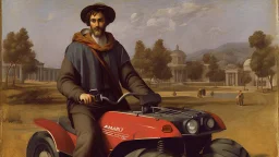 man on quad by Andrea del sarto