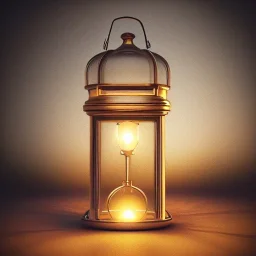 fireflies in a lantern, many ghostly lights inside a belljar, fairy lights, polaroid, symmetry, luminescent glow, moody, tender, photorealistic, octane render, golden hour