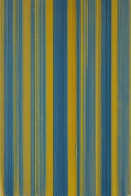 image woven from blue silk and yellow velvet strips