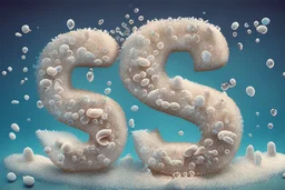 sugar coated octapodes forming letters with hidden message