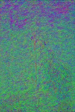 exposing the fault lines within yourself; surrealistic optical art; nature palette
