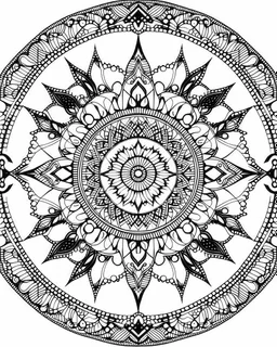 Coloring pages: Creating Mandalas for Inner Harmony