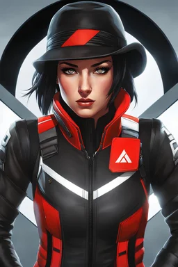Faith Connors from Mirror's Edge Catalyst As An Apex Legends Character Digital Illustration By, Mark Brooks And Brad Kunkle, Concept Art