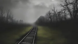 On that night the skies flee from the humidity that fades the trails of the forgotten railways in the breeze of the shadows.