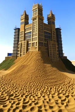 Highrise sand castle