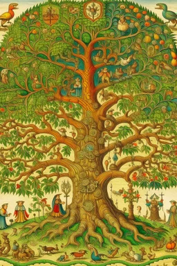 the medieval tree of joy masterpiece