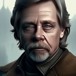 phtorealistic mark hamill as luke skywalker ny Annie Leibovitz, 4k resolution, soft smooth lighting, light face, elegant, atmospheric, realistic, cinematic lighting, soft light atmosphere, unreal engine 5