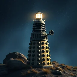 a Dalek as a light house