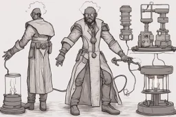 a kolbold artificer who uses Tesla coils