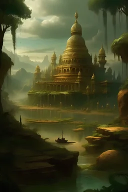 Portrait of The Lost city by Disney