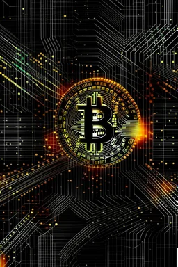 abstract wallpaper bitcoin blockchain