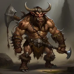 minotaur barbarian