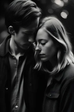 dos personas exploran la profundidad y la intensidad del amor, con una mezcla de melancolía y nostalgia