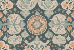 can you please design a minimalist surface print pattern that has a middle eastern influence