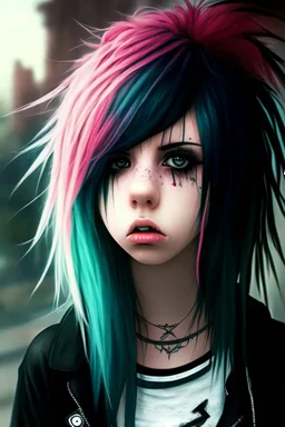 scene girl