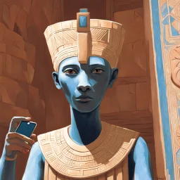 Hatshepsut takes a selfie