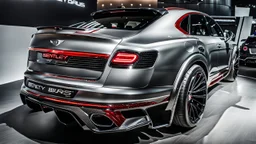 bentley bentayga BRABUS ROCKET bodykit, rear view, desktop wallpaper, 4K, Cinematic