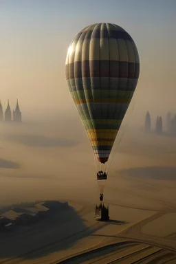 hot air balloon in Dubai