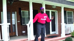 Tyrone intercepts fedex delivery on porch